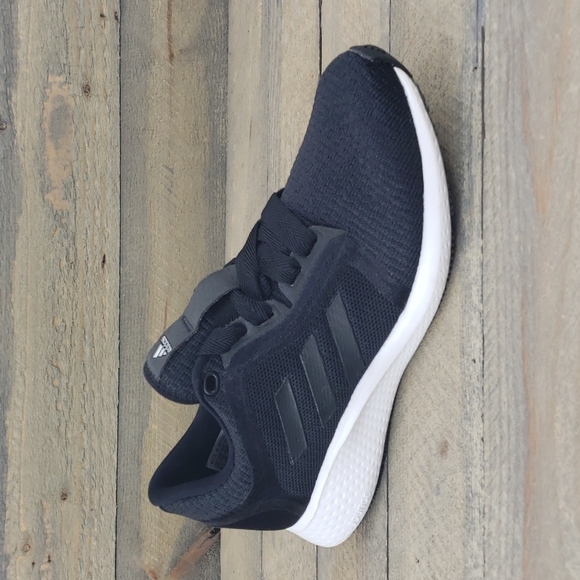 adidas Edge Lux 4 Women's Running Shoes Black White - Picture 2 of 12